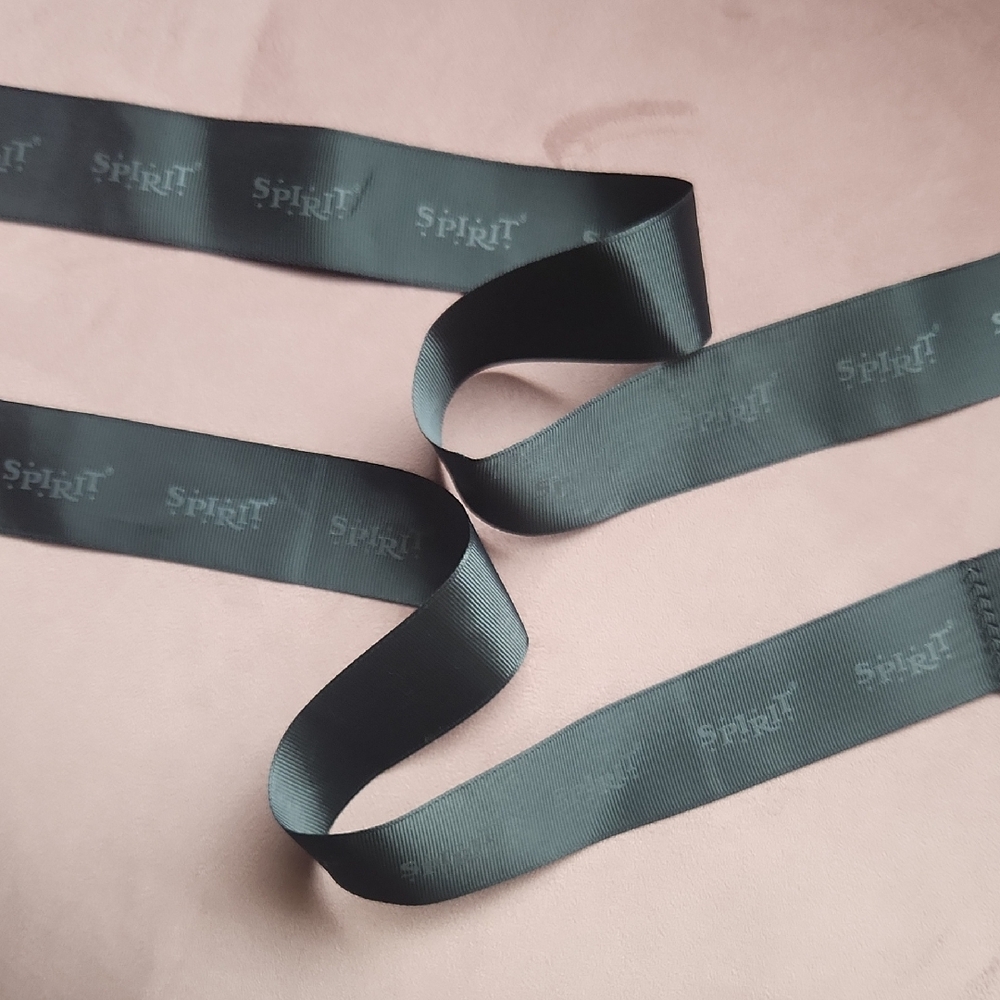 Spirit Black Decorative Ribbon